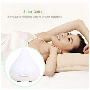 Planet Gates 300ml Ultrasonic Air Humidifier Aromatherapy Essential Oil Diffuser 5 In 1 With 6 Color Changing LED Lights For Home Appliances