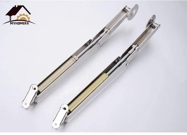 Planet Gates 300N 30KG Hydraulic Furniture Door Lift Support Cabinet Hinges Gas Heavy Load Kitchen Cupboard Tatami Soft Open/Close