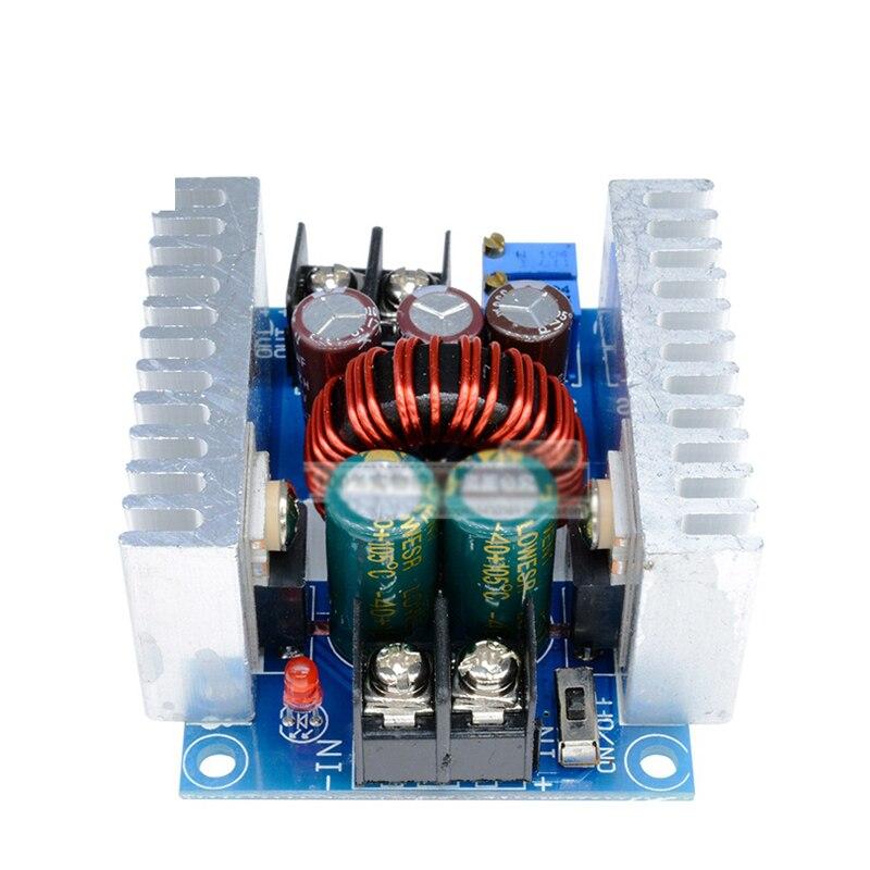 Planet Gates 300W 20A DC-DC Buck Converter Step Down Module Constant Current LED Driver Power Step Down Voltage Module Electrolytic Capacitor