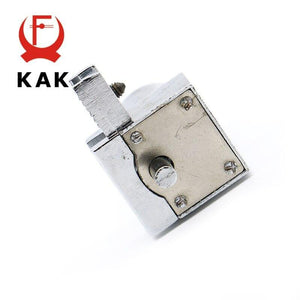 Planet Gates 3010 308 H Glass Lock Zinc Alloy Showcase Sliding Glass Cabinet Door Locks Furniture Hardware For 5-8mm Toughened Glass