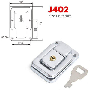 Planet Gates 3010 5xJ402 5PCS KAK J107 Hardware Cabinet Boxes Spring Loaded Latch Catch Toggle Hasp 46*21 Mild Steel Hasp For Sliding Door Simple Window