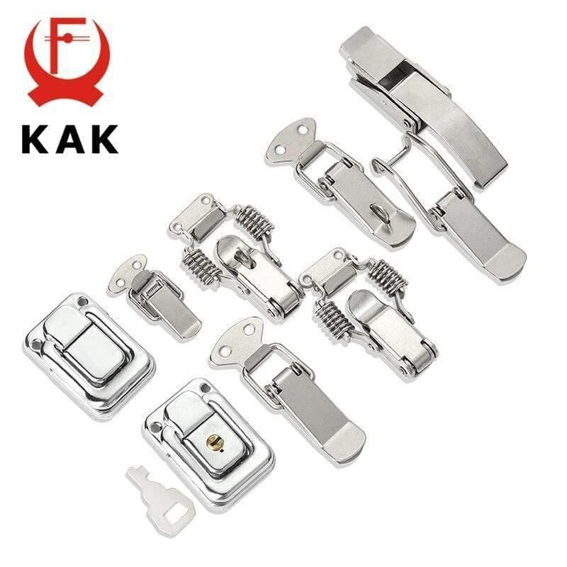 Planet Gates 3010 Cabinet Boxes Spring Loaded Latch Catch Toggle Hasp Mild Steel Hasp For Sliding Door Simple Window Hardware Tool Box Lock