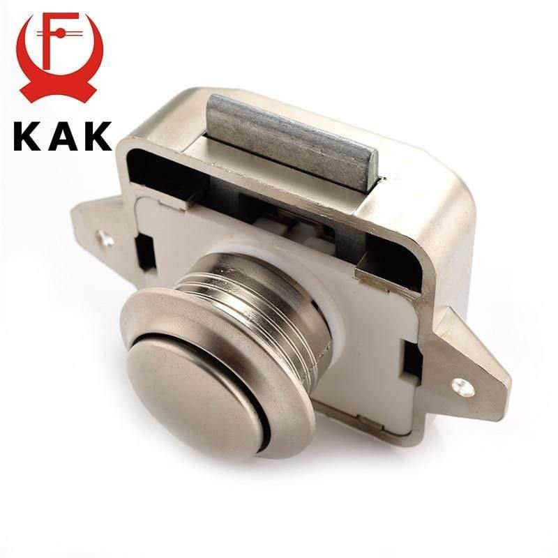 Planet Gates 3010 Camper Car Push Lock Diameter 26mm RV Caravan Boat Motor Home Cabinet Drawer Latch Button Locks For Furniture Hardware