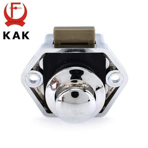 Planet Gates 3010 chrome Camper Car Push Lock Diameter 20mm RV Caravan Boat Motor Home Cabinet Drawer Latch Button Locks For Furniture Hardware