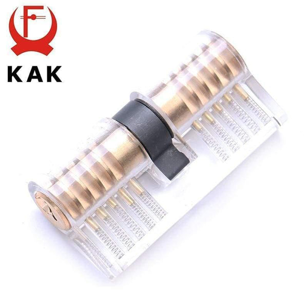 Planet Gates 3010 Cutaway Transparent Copper Locks Training Skill Professional Visible Practice Padlocks Lock Pick Locksmith Supplies