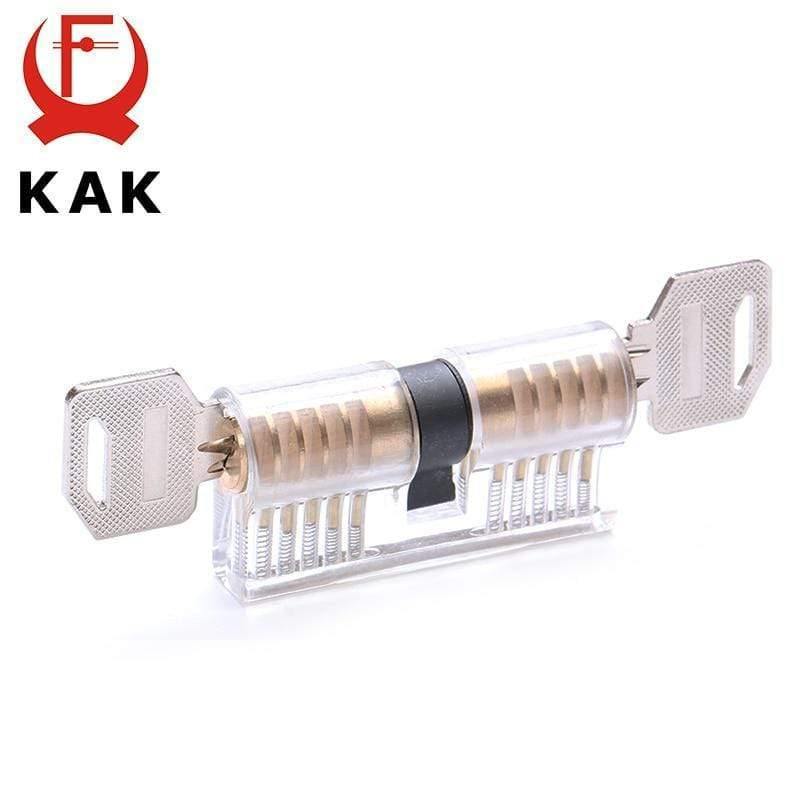 Planet Gates 3010 Cutaway Transparent Copper Locks Training Skill Professional Visible Practice Padlocks Lock Pick Locksmith Supplies