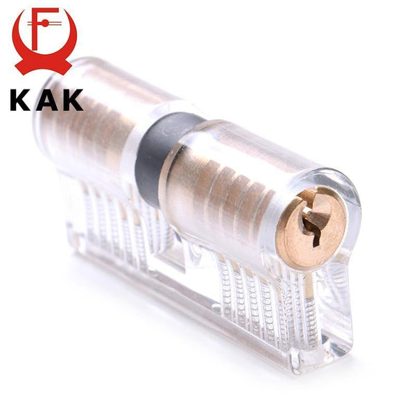 Planet Gates 3010 Cutaway Transparent Copper Locks Training Skill Professional Visible Practice Padlocks Lock Pick Locksmith Supplies