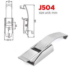 Planet Gates 3010 J504 Cabinet Boxes Spring Loaded Latch Catch Toggle Hasp Mild Steel Hasp For Sliding Door Simple Window Hardware Tool Box Lock