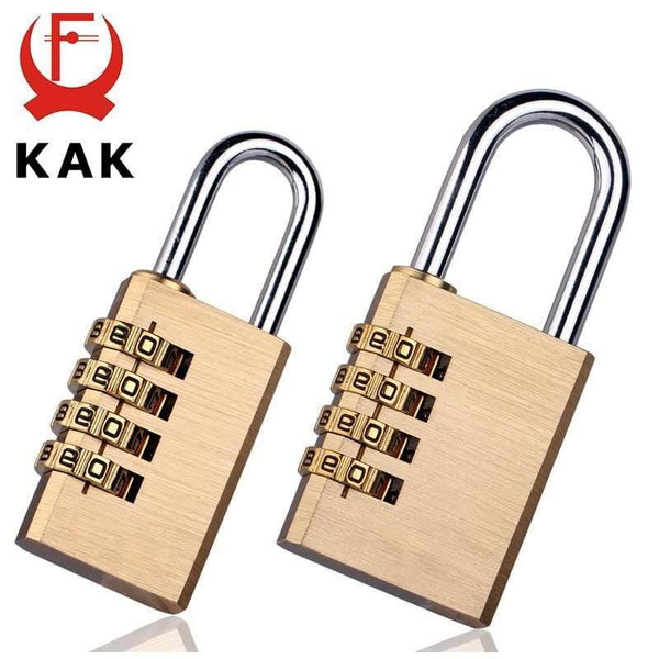 Planet Gates 3010 Solid Brass Copper Security Padlock Password Combination Code Lock For Gym Digital Locker Suitcase Drawer Lock Hardware