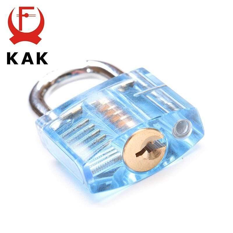 Planet Gates 3010 Transparent Locks Pick Visible Cutaway Mini Practice View Padlock Hasps Training Skill For Locksmith Furniture Hardware