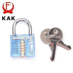 Planet Gates 3010 Transparent Locks Pick Visible Cutaway Mini Practice View Padlock Hasps Training Skill For Locksmith Furniture Hardware