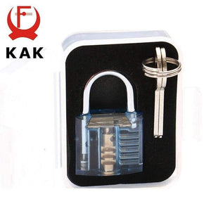 Planet Gates 3010 Transparent Locks Pick Visible Cutaway Mini Practice View Padlock Hasps Training Skill For Locksmith Furniture Hardware