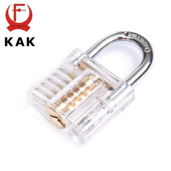 Planet Gates 3010 White No Box Transparent Locks Pick Visible Cutaway Mini Practice View Padlock Hasps Training Skill For Locksmith Furniture Hardware