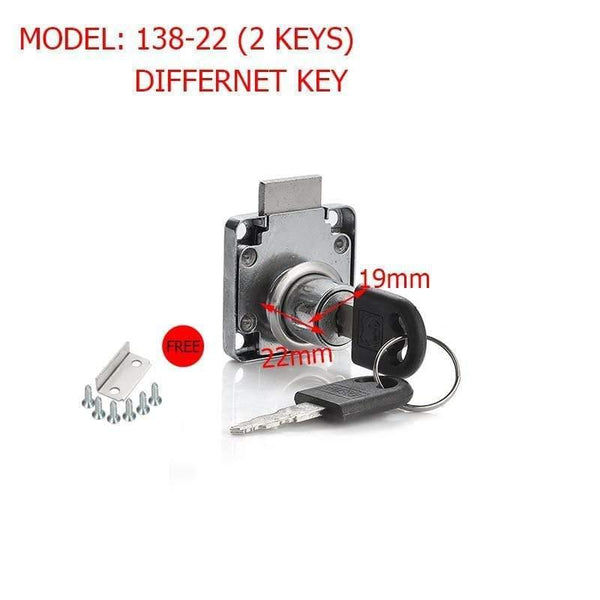 Planet Gates 3010 Zinc 138-22 High-grade Desk Drawer Lock Wardrobe Locks Cabinet Locks Furniture Cam Locks