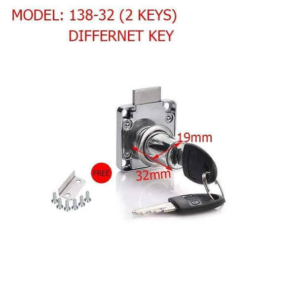 Planet Gates 3010 Zinc 138-32 High-grade Desk Drawer Lock Wardrobe Locks Cabinet Locks Furniture Cam Locks