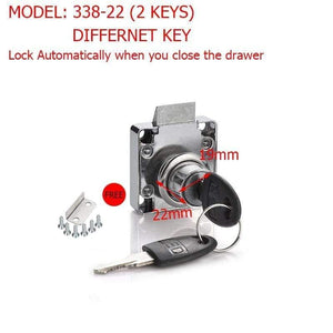 Planet Gates 3010 Zinc 338-22 High-grade Desk Drawer Lock Wardrobe Locks Cabinet Locks Furniture Cam Locks