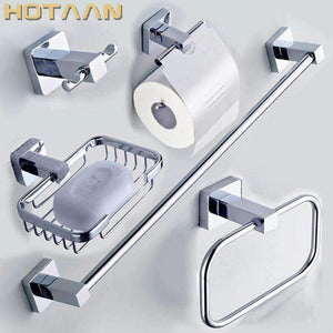 Planet Gates 304# Stainless Steel Bathroom Accessories Set,Robe hook,Paper Holder,Towel Bar,bathroom sets,acessorios do banheiro,bath fitting