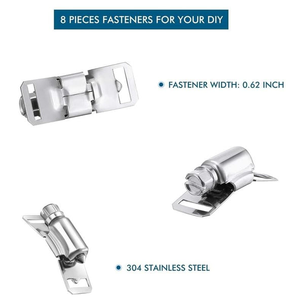 Planet Gates 304 Stainless Steel Worm Clamp Hose Clamp Strap with Fasteners Adjustable DIY Pipe Hose Clamp Ducting Clamp 11.5 Feet