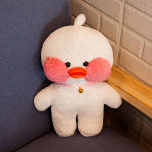 Planet Gates 30cm / 1 30CM Pink LaLafanfan Kawaii Cafe Mimi Yellow Duck Plush Toy Cute Stuffed Doll Soft Animal Dolls Kids Toys Birthday Gift for girl