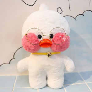 Planet Gates 30cm / 1 30CM Pink LaLafanfan Kawaii Cafe Mimi Yellow Duck Plush Toy Cute Stuffed Doll Soft Animal Dolls Kids Toys Birthday Gift for girl