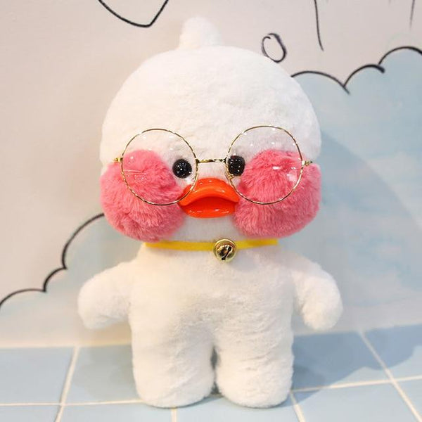 Planet Gates 30cm / 1 30CM Pink LaLafanfan Kawaii Cafe Mimi Yellow Duck Plush Toy Cute Stuffed Doll Soft Animal Dolls Kids Toys Birthday Gift for girl