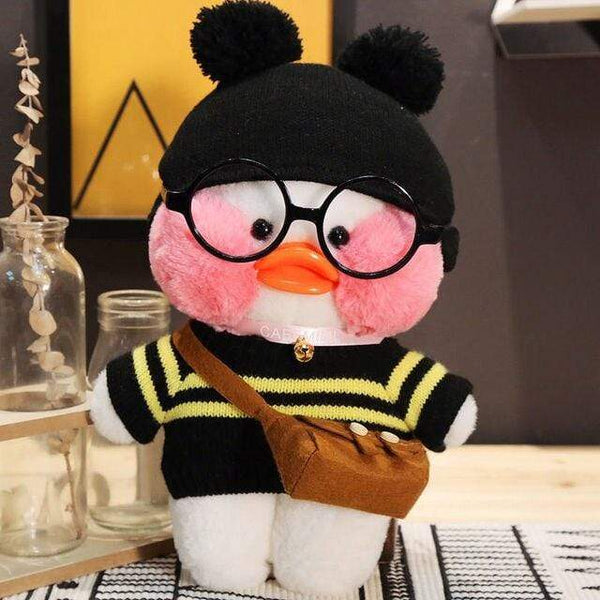 Planet Gates 30CM / 10 30cm Pink LaLafanfan Kawaii Cafe Mimi Yellow Duck Plush Toy Cute Stuffed Doll Soft Animal Dolls Kids Toys Birthday Gift for girl