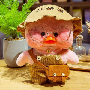 Planet Gates 30CM / 15 30CM Cartoon LaLafanfan Duck Plush Toy Stuffed Soft Kawaii Cute Animal Dolls Korean Acid Yellow Ducks Kids Girls Birthday Gifts