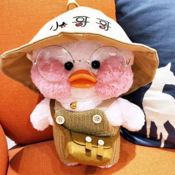 Planet Gates 30CM / 15 30CM Pink LaLafanfan Kawaii Cafe Mimi Yellow Duck Plush Toy Cute Stuffed Doll Soft Animal Dolls Kids Toys Birthday Gift for girl