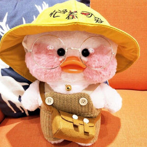 Planet Gates 30CM / 17 30CM Pink LaLafanfan Kawaii Cafe Mimi Yellow Duck Plush Toy Cute Stuffed Doll Soft Animal Dolls Kids Toys Birthday Gift for girl