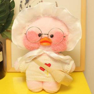 Planet Gates 30CM / 19 30CM Pink LaLafanfan Kawaii Cafe Mimi Yellow Duck Plush Toy Cute Stuffed Doll Soft Animal Dolls Kids Toys Birthday Gift for girl