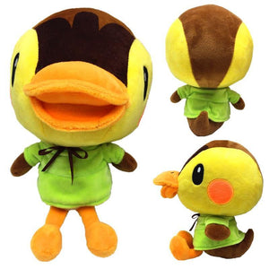 20cm 28cm Animal Crossing Plush Toy Cartoon Raymond Free Give Away 1pcs Amiibo Card Jingjiang Doll KK Isabelle Plush Toys