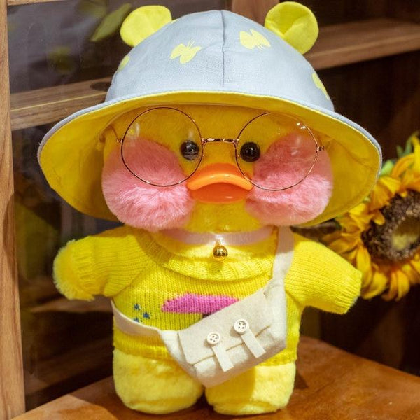 Planet Gates 30cm / 23 30cm Cute Plushie Lalafanfan Yellow Duck Stuffed Animals Soft Plush Toys for Girls Kids Kawaii Doll Birthday Christmas Gift