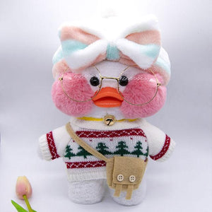 Planet Gates 30cm / 23 30CM Pink LaLafanfan Kawaii Cafe Mimi Yellow Duck Plush Toy Cute Stuffed Doll Soft Animal Dolls Kids Toys Birthday Gift for girl