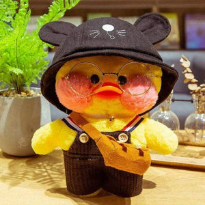 Planet Gates 30CM / 29 30CM Cartoon LaLafanfan Duck Plush Toy Stuffed Soft Kawaii Cute Animal Dolls Korean Acid Yellow Ducks Kids Girls Birthday Gifts