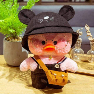 Planet Gates 30CM / 30 30CM Cartoon LaLafanfan Duck Plush Toy Stuffed Soft Kawaii Cute Animal Dolls Korean Acid Yellow Ducks Kids Girls Birthday Gifts