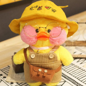 Planet Gates 30cm / 31 30cm Cute LaLafanfan Cafe Yellow Duck Plush Toy Creative Duck Stuffed Doll Soft Animal Dolls Baby Toys Birthday Gift for Girl