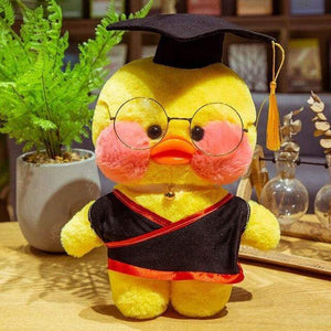 Planet Gates 30CM / 32 30CM Cartoon LaLafanfan Duck Plush Toy Stuffed Soft Kawaii Cute Animal Dolls Korean Acid Yellow Ducks Kids Girls Birthday Gifts