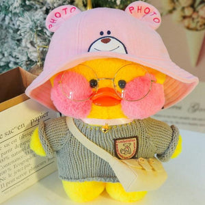 Planet Gates 30cm / 34 30cm Cute LaLafanfan Cafe Yellow Duck Plush Toy Creative Duck Stuffed Doll Soft Animal Dolls Baby Toys Birthday Gift for Girl
