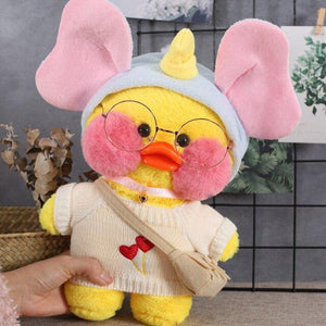 Planet Gates 30cm / 40 30cm Cute LaLafanfan Cafe Yellow Duck Plush Toy Creative Duck Stuffed Doll Soft Animal Dolls Baby Toys Birthday Gift for Girl