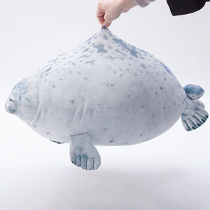 30cm 40cm 60cm Cute Seal Plush Toy Lifelike Stuffed Marine Life Seal Soft Doll Simulation Seal Pillow Kids Toys Birthday Gift