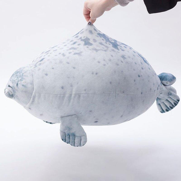 30cm 40cm 60cm Cute Seal Plush Toy Lifelike Stuffed Marine Life Seal Soft Doll Simulation Seal Pillow Kids Toys Birthday Gift