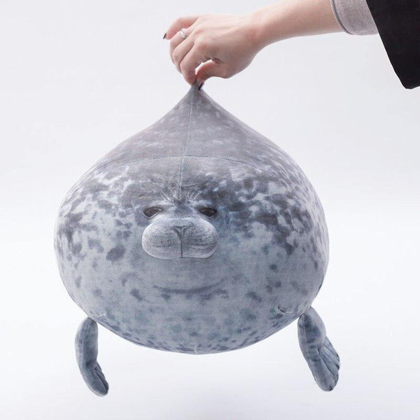 30cm 40cm 60cm Cute Seal Plush Toy Lifelike Stuffed Marine Life Seal Soft Doll Simulation Seal Pillow Kids Toys Birthday Gift