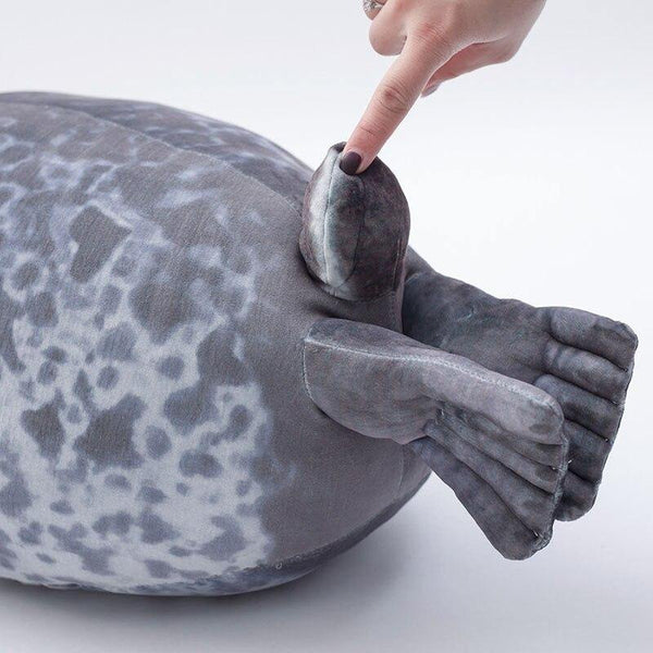 30cm 40cm 60cm Cute Seal Plush Toy Lifelike Stuffed Marine Life Seal Soft Doll Simulation Seal Pillow Kids Toys Birthday Gift