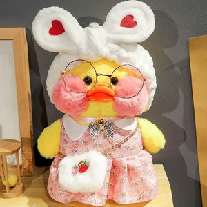 Planet Gates 30cm / 41 30cm Cute LaLafanfan Cafe Yellow Duck Plush Toy Creative Duck Stuffed Doll Soft Animal Dolls Baby Toys Birthday Gift for Girl