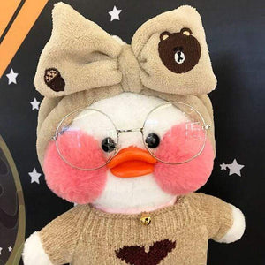 Planet Gates 30CM / 5 30cm Pink LaLafanfan Kawaii Cafe Mimi Yellow Duck Plush Toy Cute Stuffed Doll Soft Animal Dolls Kids Toys Birthday Gift for girl