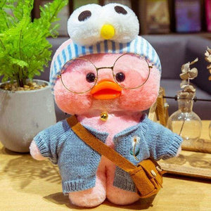 Planet Gates 30CM / 6 30CM Cartoon LaLafanfan Duck Plush Toy Stuffed Soft Kawaii Cute Animal Dolls Korean Acid Yellow Ducks Kids Girls Birthday Gifts