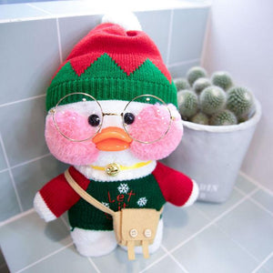 Planet Gates 30cm / 7 30CM Pink LaLafanfan Kawaii Cafe Mimi Yellow Duck Plush Toy Cute Stuffed Doll Soft Animal Dolls Kids Toys Birthday Gift for girl