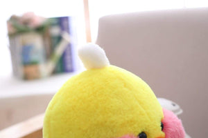 Planet Gates 30cm Cartoon Cute LaLafanfan Cafe Duck Plush Toy Stuffed Soft Kawaii Duck Doll Animal Pillow Birthday Gift for Kids Children