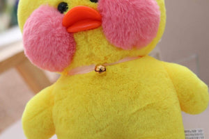 Planet Gates 30cm Cartoon Cute LaLafanfan Cafe Duck Plush Toy Stuffed Soft Kawaii Duck Doll Animal Pillow Birthday Gift for Kids Children