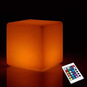 Planet Gates 30cm cube stool / LED Cube Furniture / Rechargeable led light base for furniture Free Shipping 10pcs